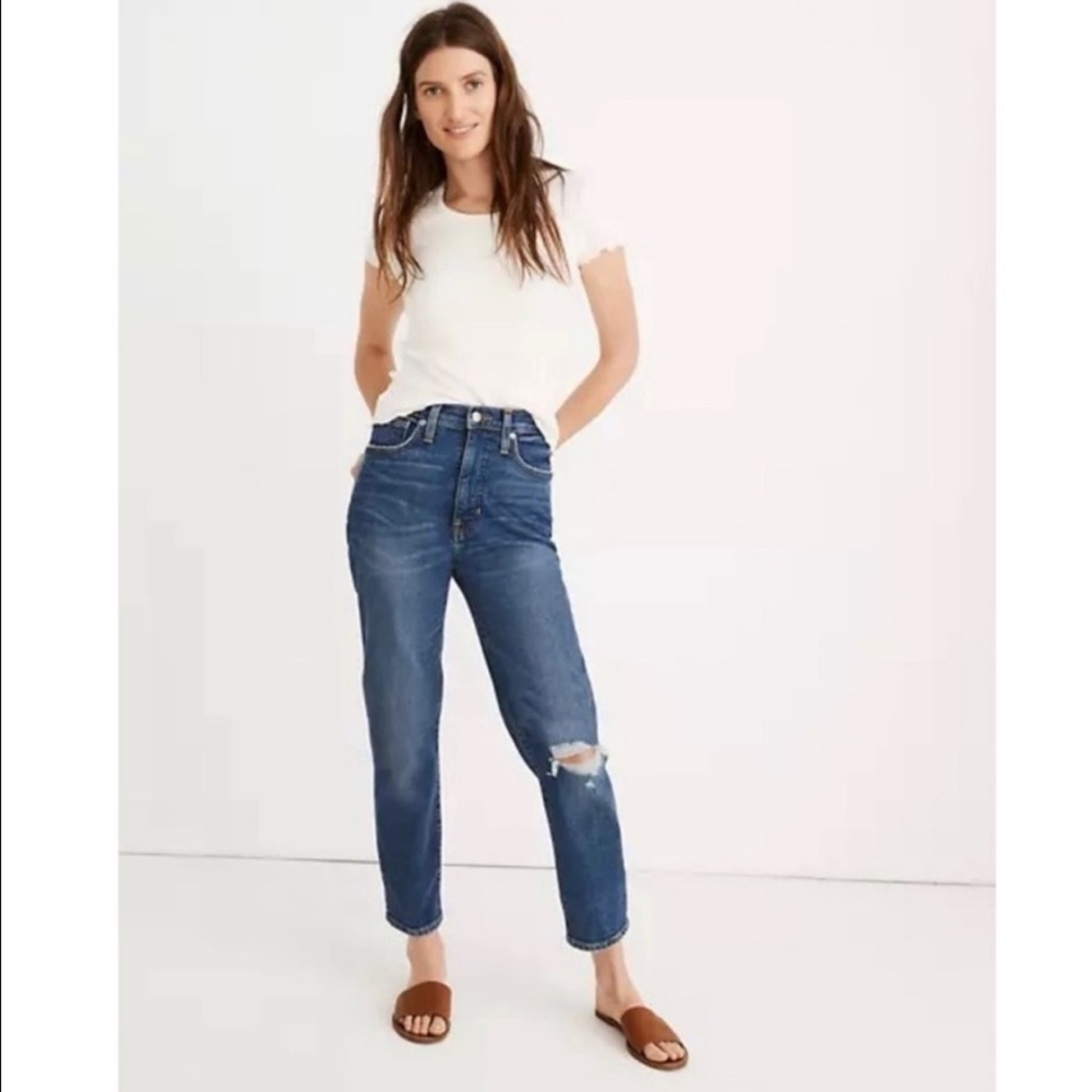 MADEWELL The Momjean: Comfort Stretch Edition
